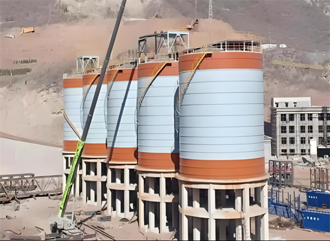 千山高架钢板仓